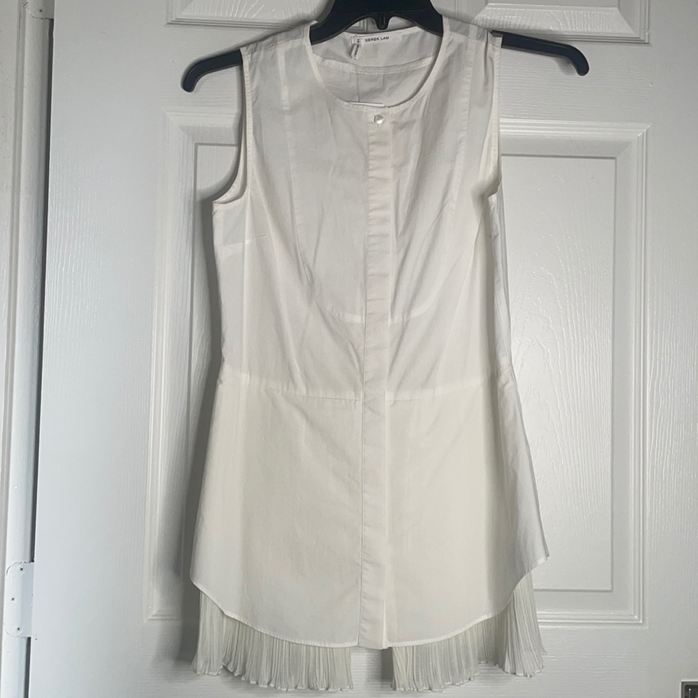Derek Lam 10 Crosby button down tank top